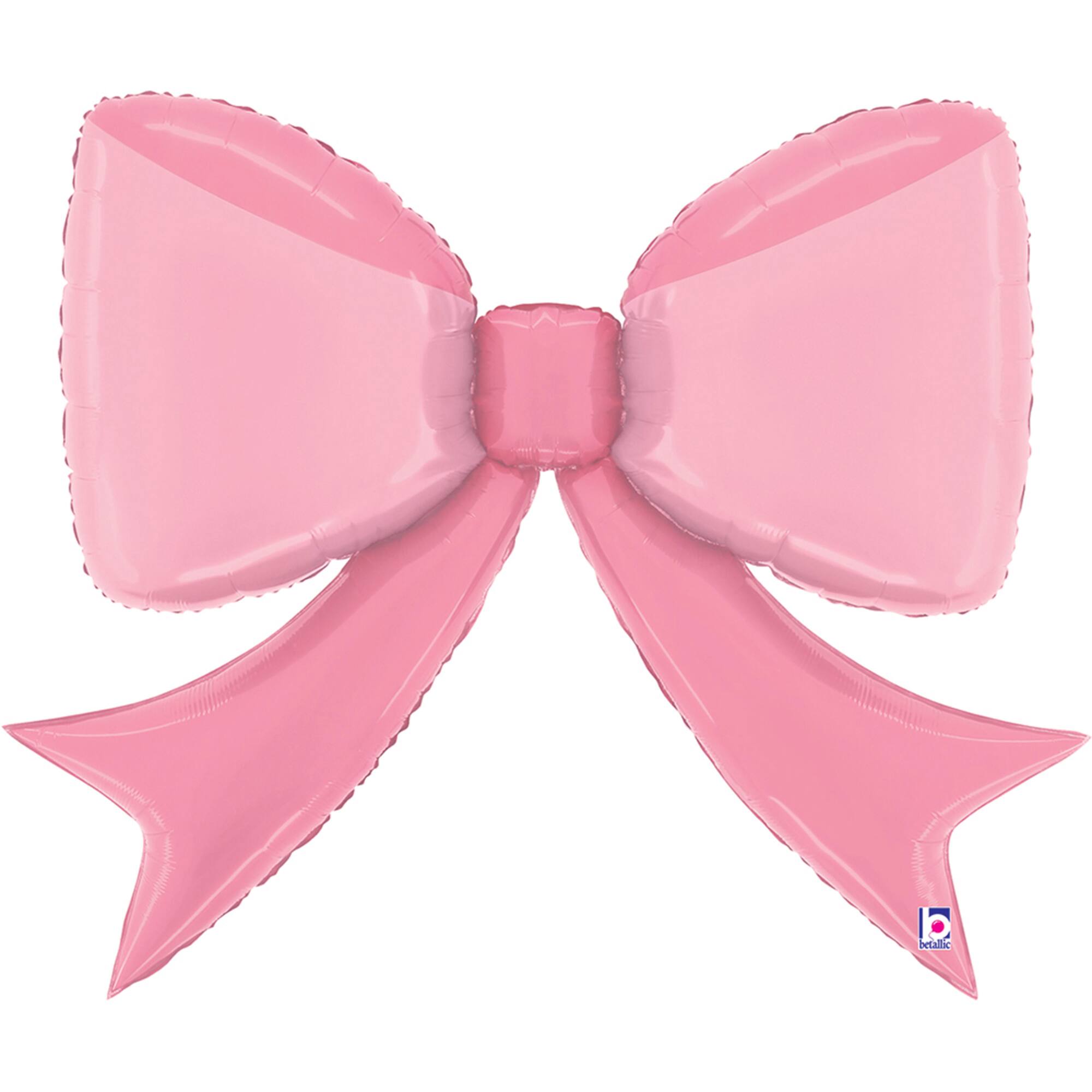 41" Pretty Pink Bow Foil Balloon